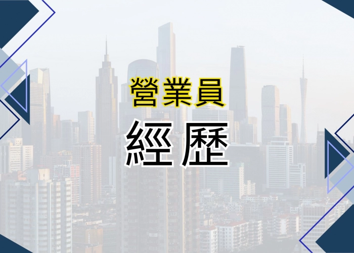 🎯營業員經歷