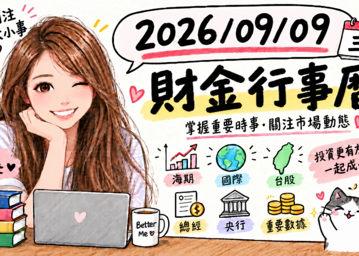 2026/09/09財金行事曆